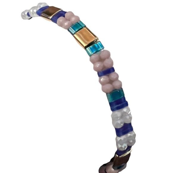 Chicklet Elastic Bracelet nib - Picture 1 of 10